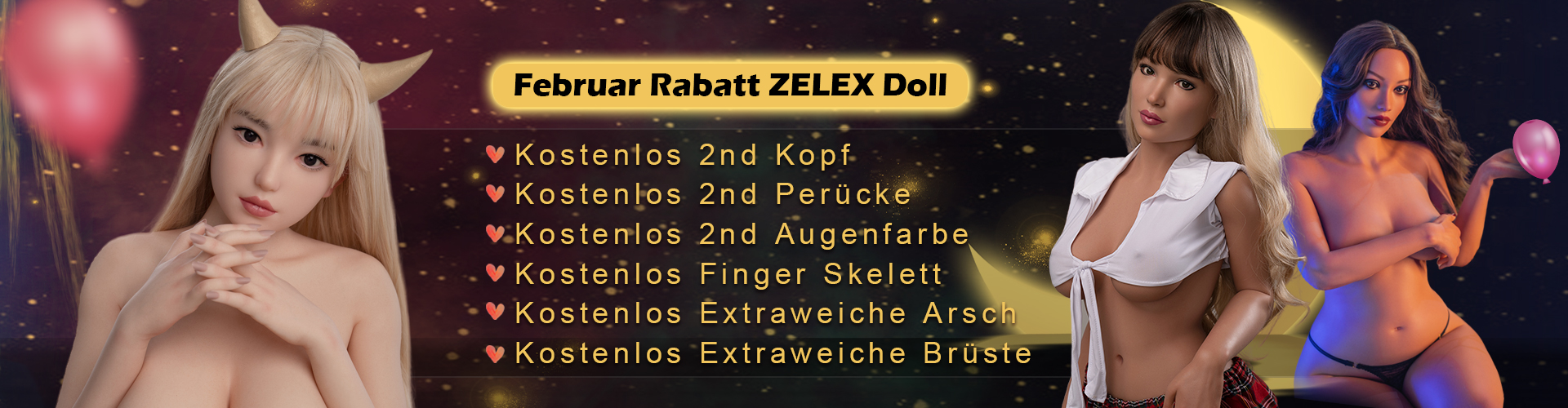 ZELEX Silikonpuppen