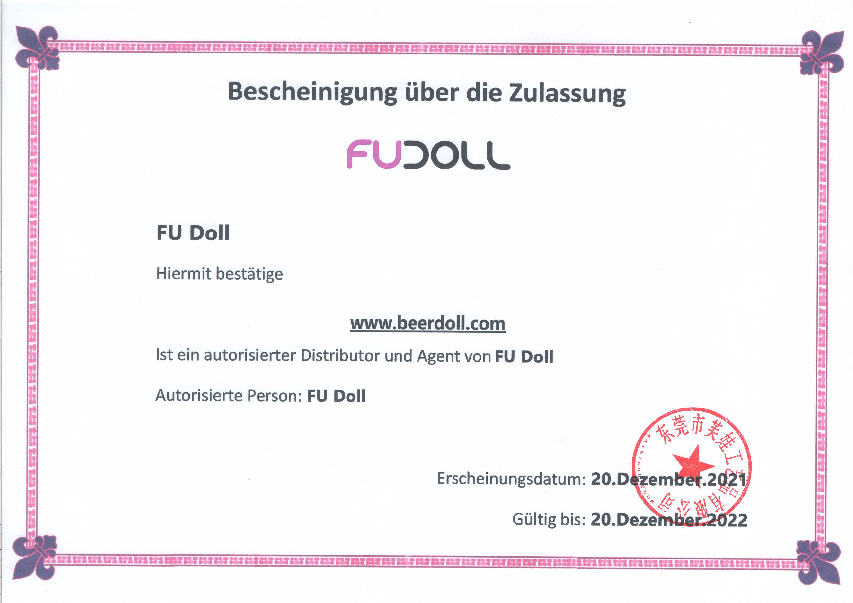 FU Doll Zertifikate